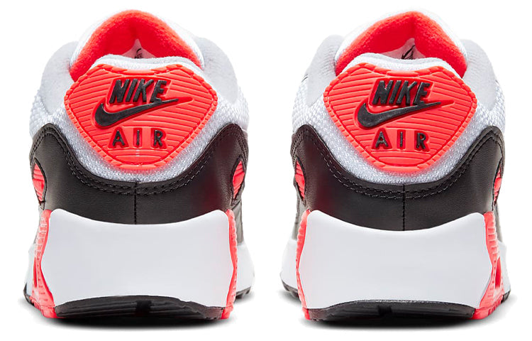 Nike Air Max 90 GS 'Infrared' 2020 White/Black/Cool Grey/Radiant Red DC8334-100