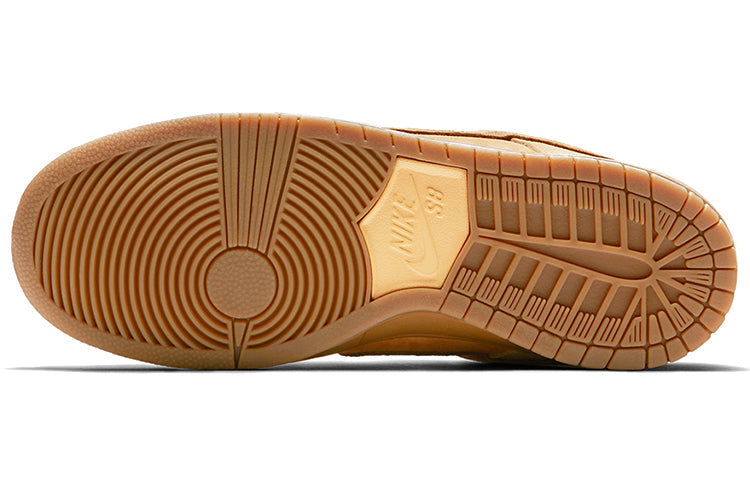 Nike SB Skateboard Dunk Low 'Reverse Reese Forbes Wheat' Dune/Twig-Wheat-Gum Medium Brown 883232-700 sneakmarks