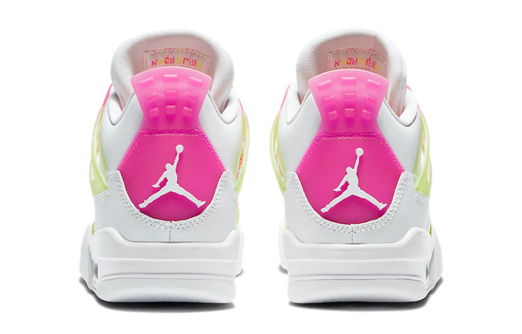 Air Jordan 4 Retro GS White Lemon Pink CV7808-100