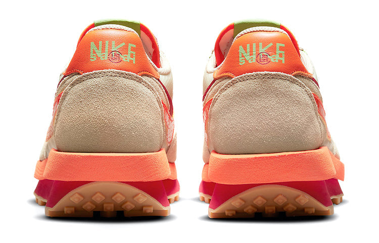 Nike LDWaffle x Sacai x CLOT Orange Blaze DH1347-100 sneakmarks