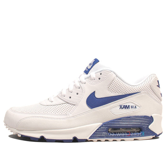 Nike Air Max 90 Essential White Deep Royal Blue 537384-141