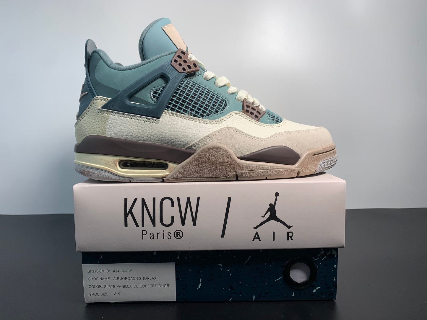 Air Jordan 4 Custom Snorlax