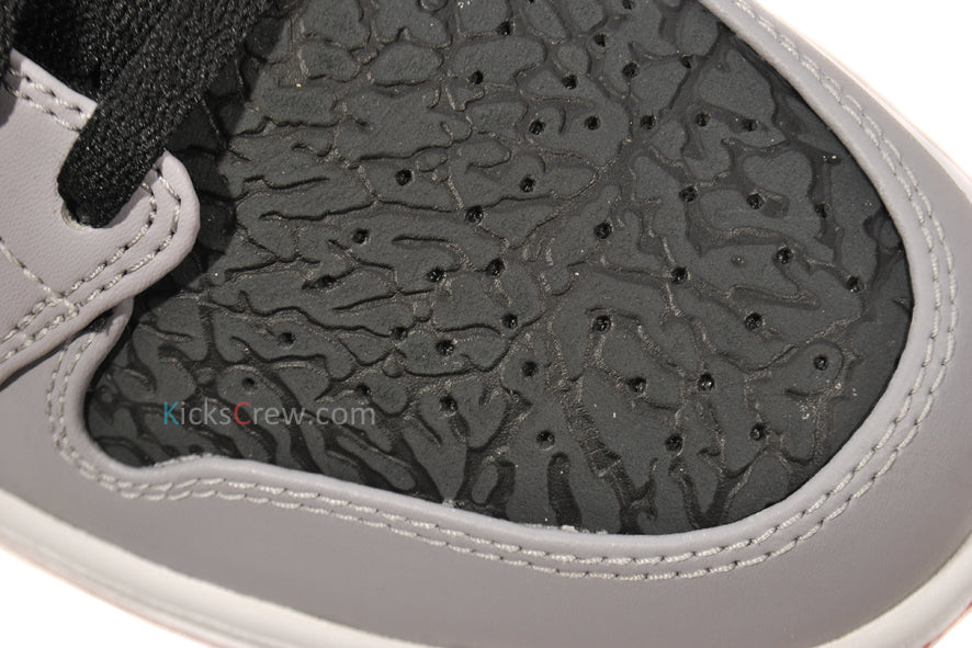 Air Jordan 1 Low Black Cement Grey Red 553558-004