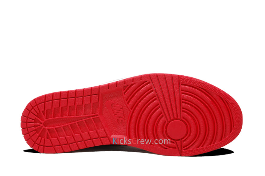 Air Jordan 1 Mid Black Wolf Grey Red 554724-012