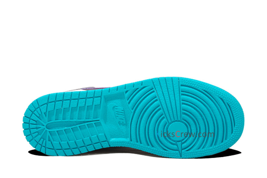 Air Jordan 1 Mid GS Black Grape Ice 554725-015