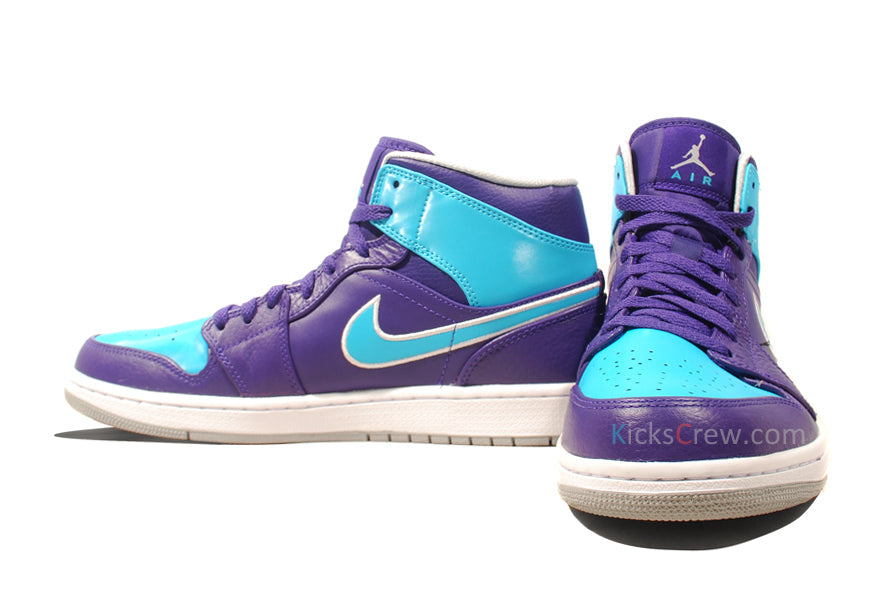 Air Jordan 1 Mid Court Purple Gamma Blue 554724-507