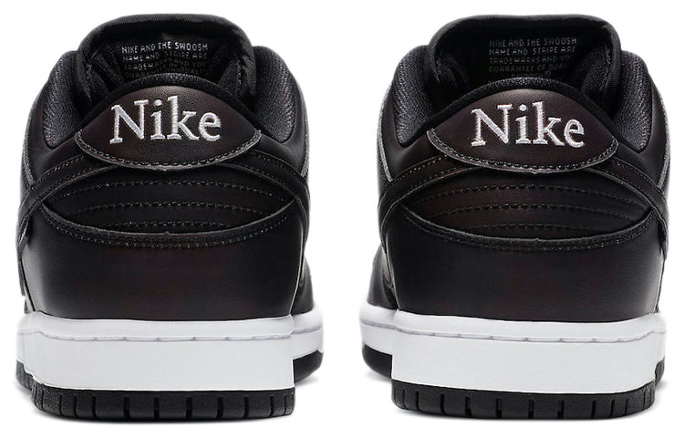 Nike Civilist x Dunk Low Pro SB Skateboard QS 'Thermography' Black/Black/Black CZ5123-001