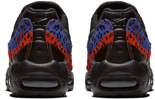 Nike Womens Air Max 95 'Leopard Pack' Black/Black-Habanero Red CD0180-001