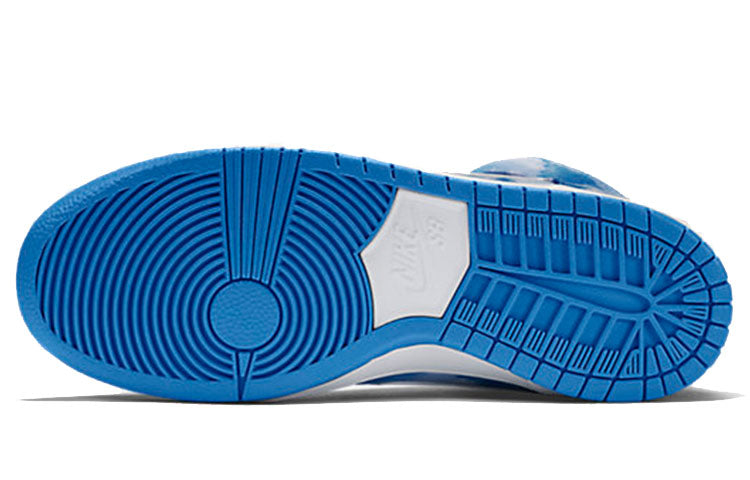 Nike SB Skateboard Dunk High 'Cloud' University Blue/White-University Blue 305050-414 sneakmarks