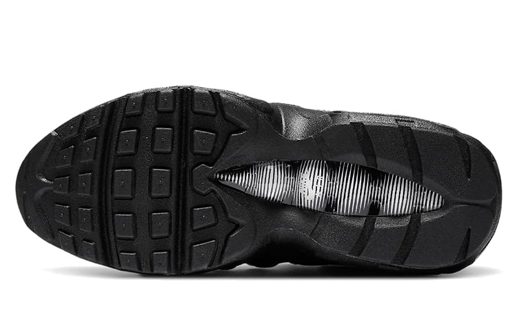 Nike Air Max 95 Recraft GS 'Triple Black' Black/Black/White/Black CJ3906-001