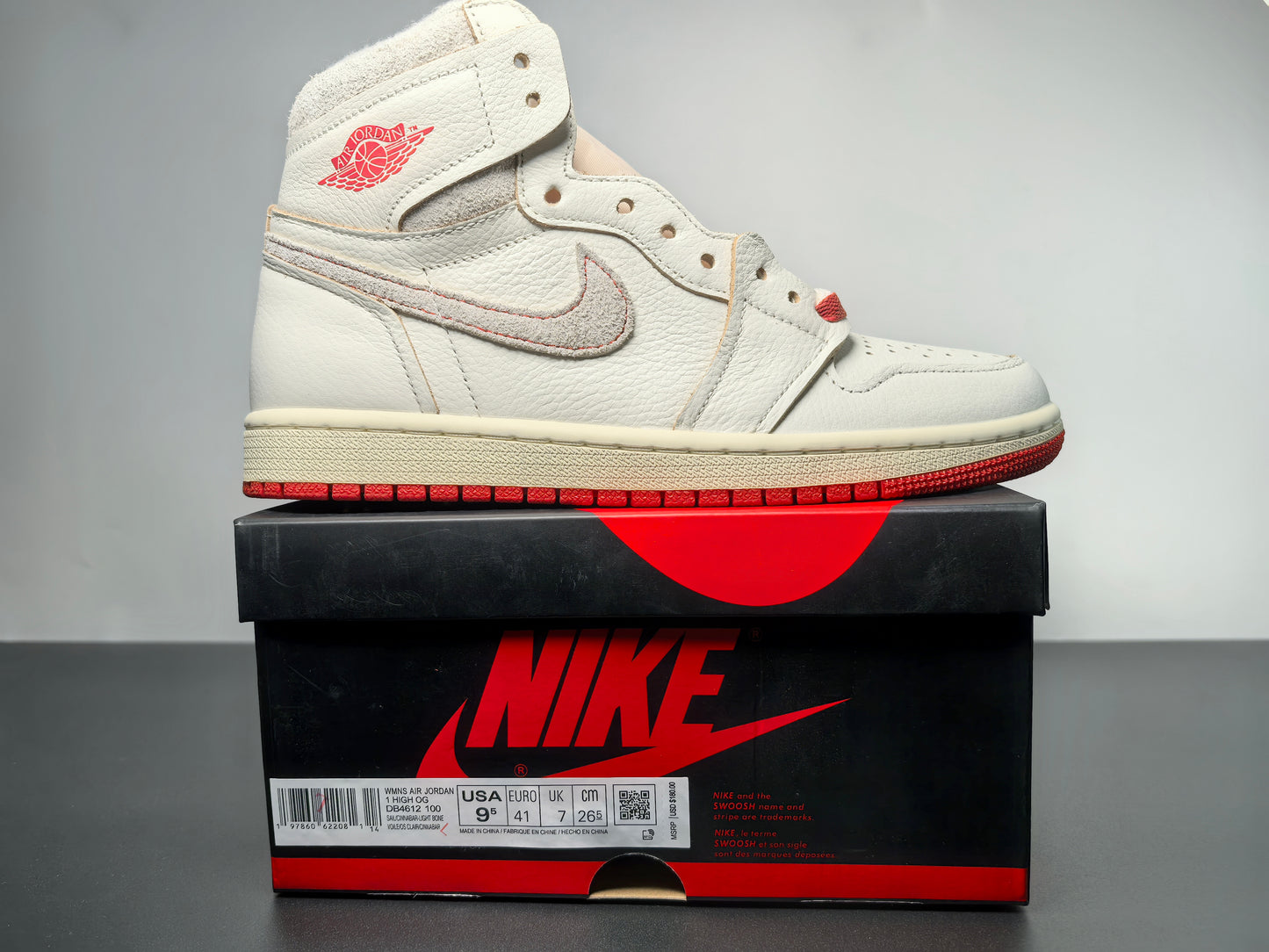 Air Jordan 1 High OG Rare Air “Cinnabar” DB4612-100