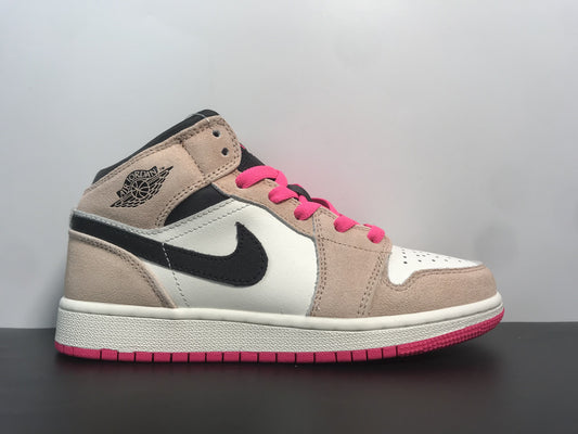 Air Jordan 1 Mid Crimson Tint