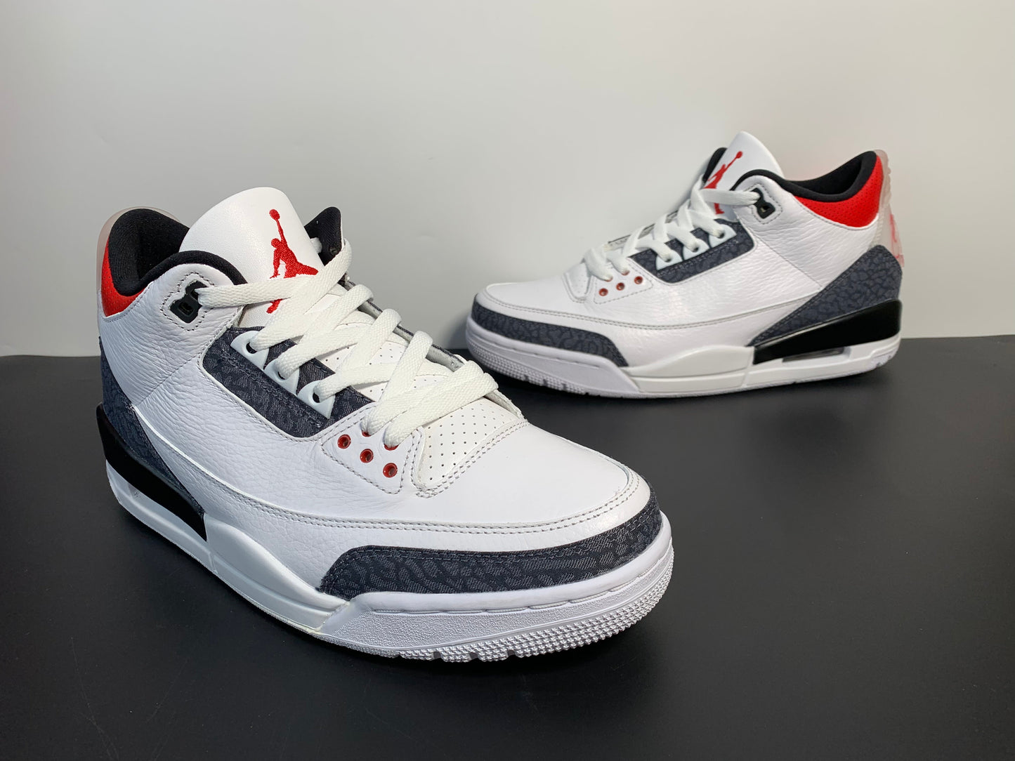 Air Jordan 3 Retro SE Fire Red Denim (GS) CZ6433-100