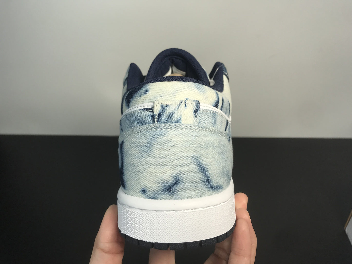 Air Jordan 1 Low Denim Blue Patchwork Star