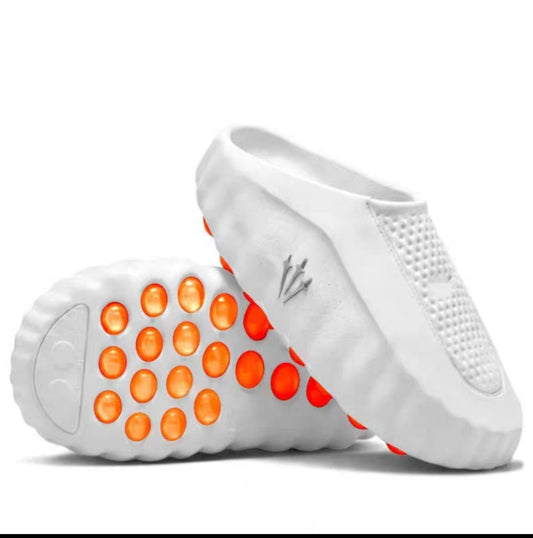 Nike Mind 001 Slide White Orange