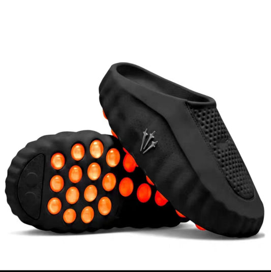 Nike Mind 001 Slide Black Orange