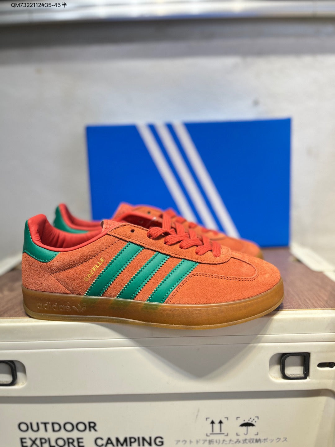 Adidas Gazelle Indoor Trainers Red JQ6172 QM7322112