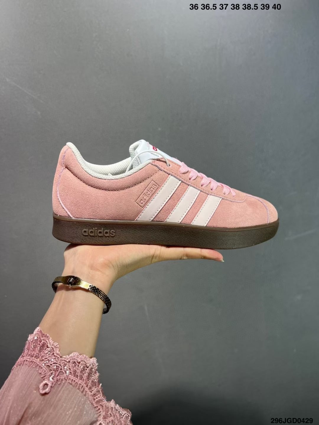Adidas Neo VL Court 2.0 Pink  HQ1802 X1T4