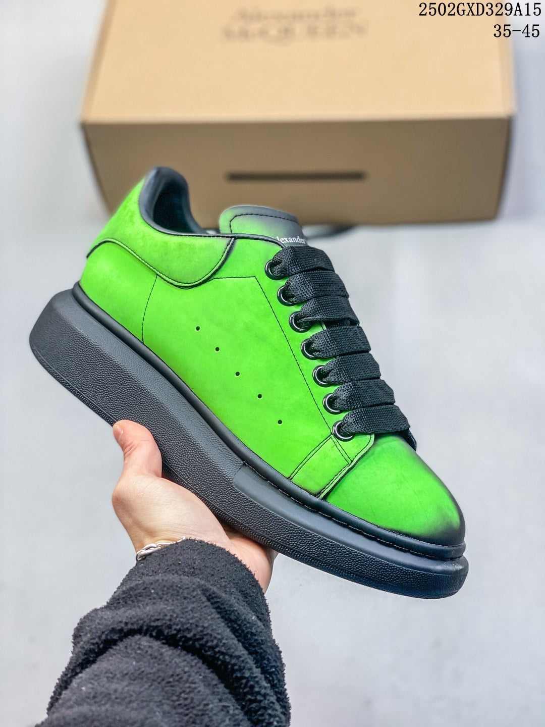 Alexander McQueen Oversized Sneakers Green 02GXD329A15