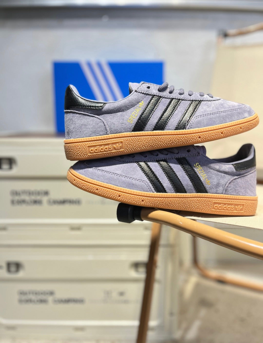 Sporty & Rich x Adidas Originals Handball SPZL  Preloved Violet  JR3847
