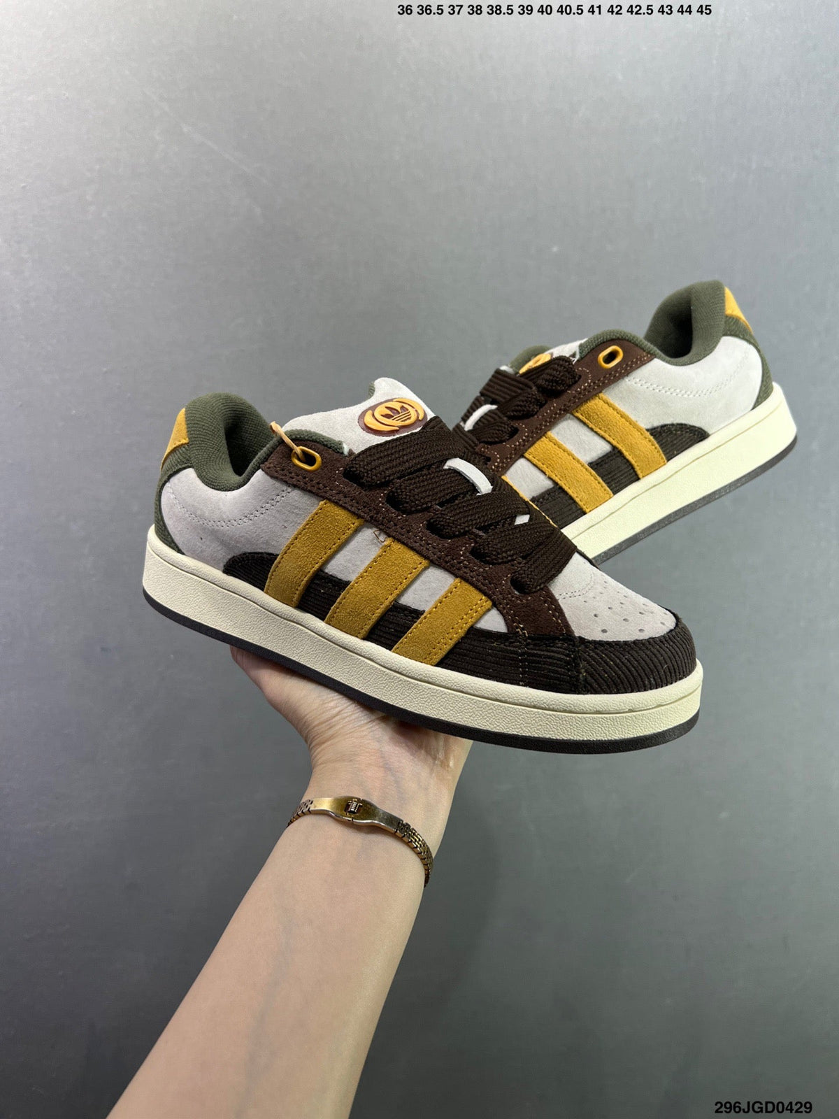 Adidas Originals Campus 00s  "Preloved Yellow Preloved Brown" JR8054