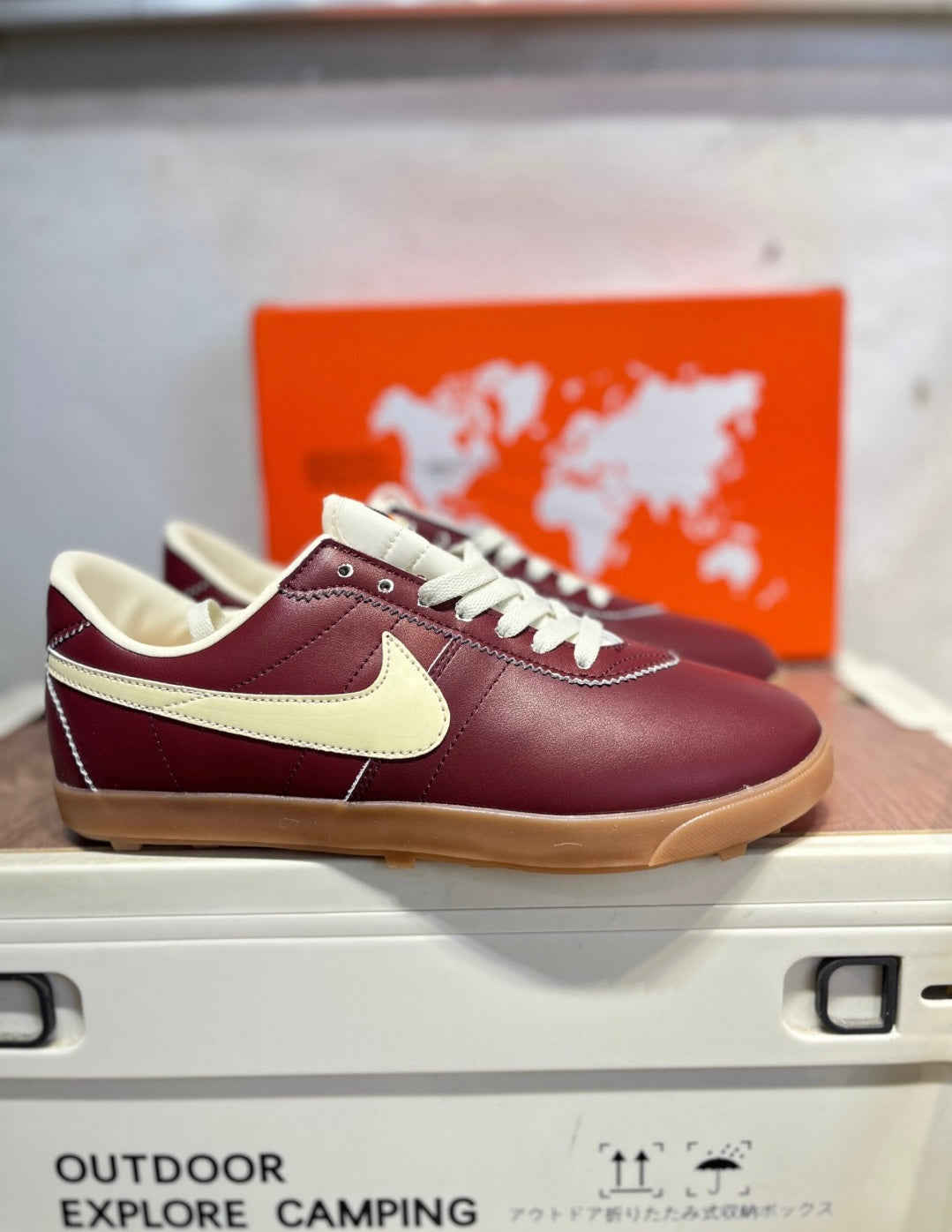 Nike Astrograbber Leather Burgundy  II1259-600