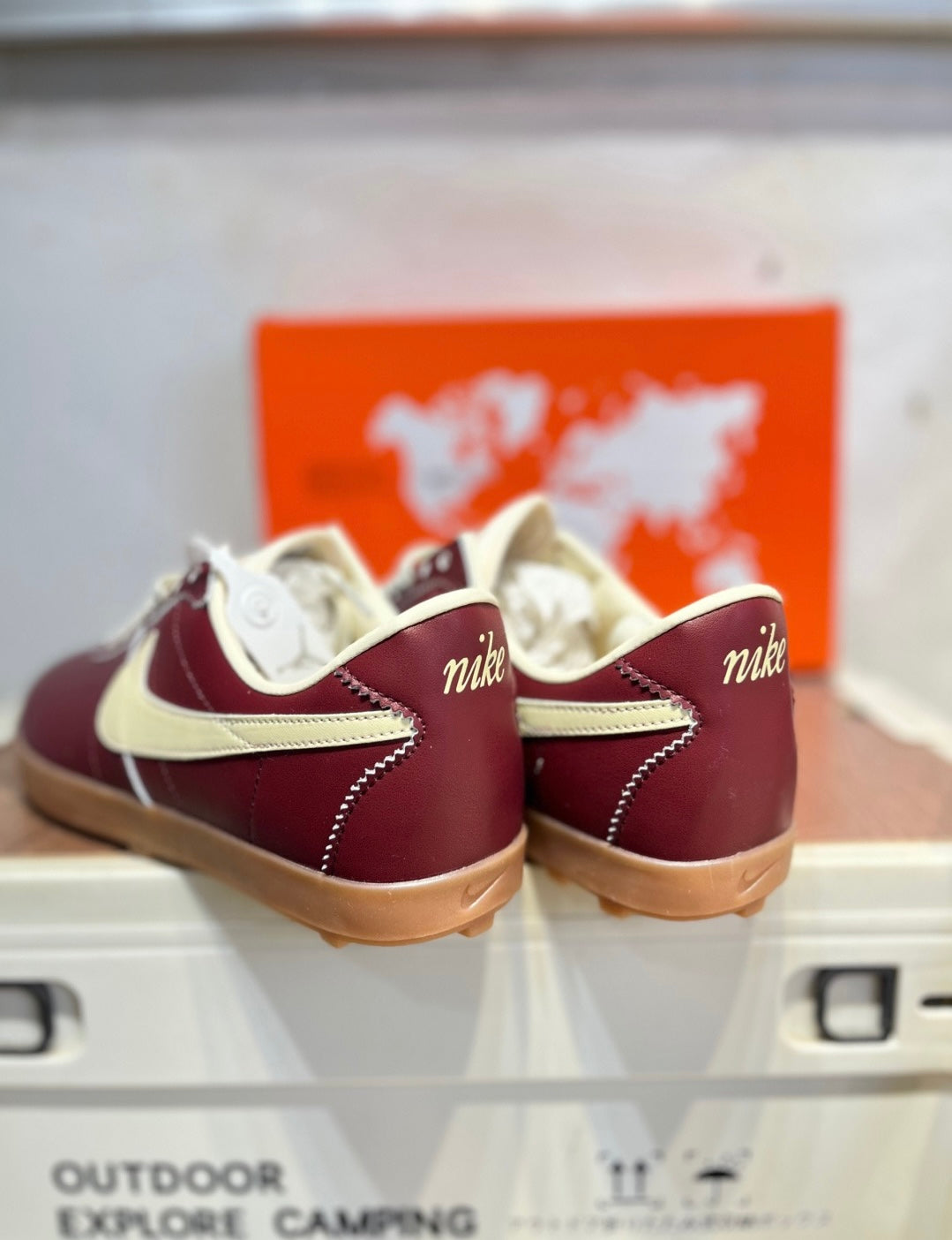 Nike Astrograbber Leather Burgundy  II1259-600