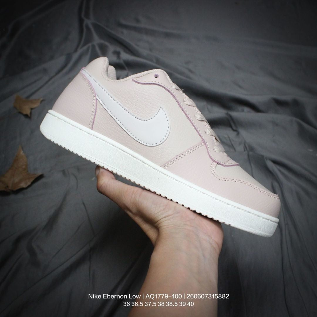 Nike Ebernon Low Premium"White/Black/Wolf Grey" AQ1779-100