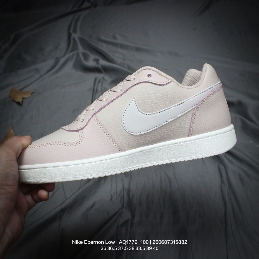 Nike Ebernon Low Premium"White/Black/Wolf Grey" AQ1779-100