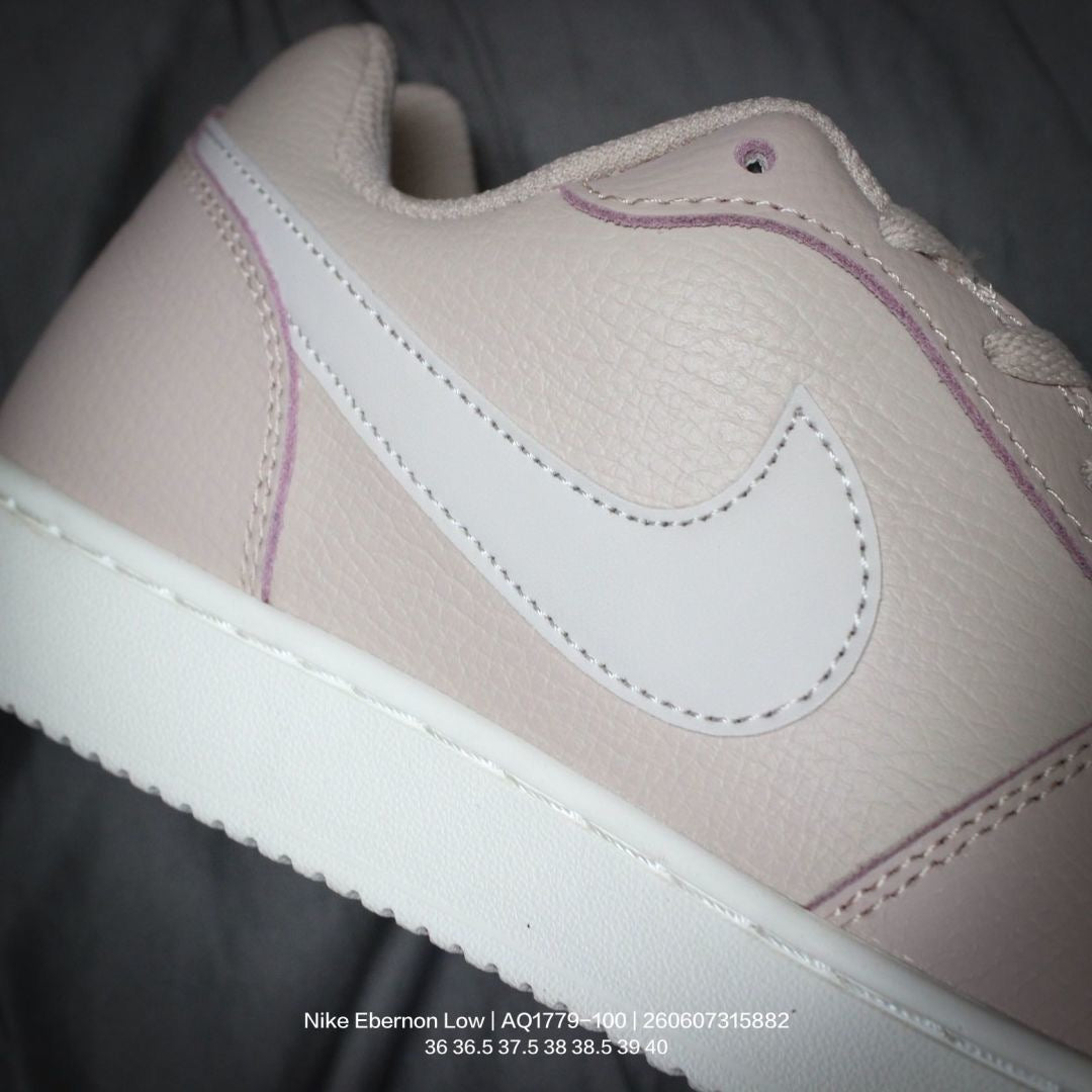 Nike Ebernon Low Premium"White/Black/Wolf Grey" AQ1779-100