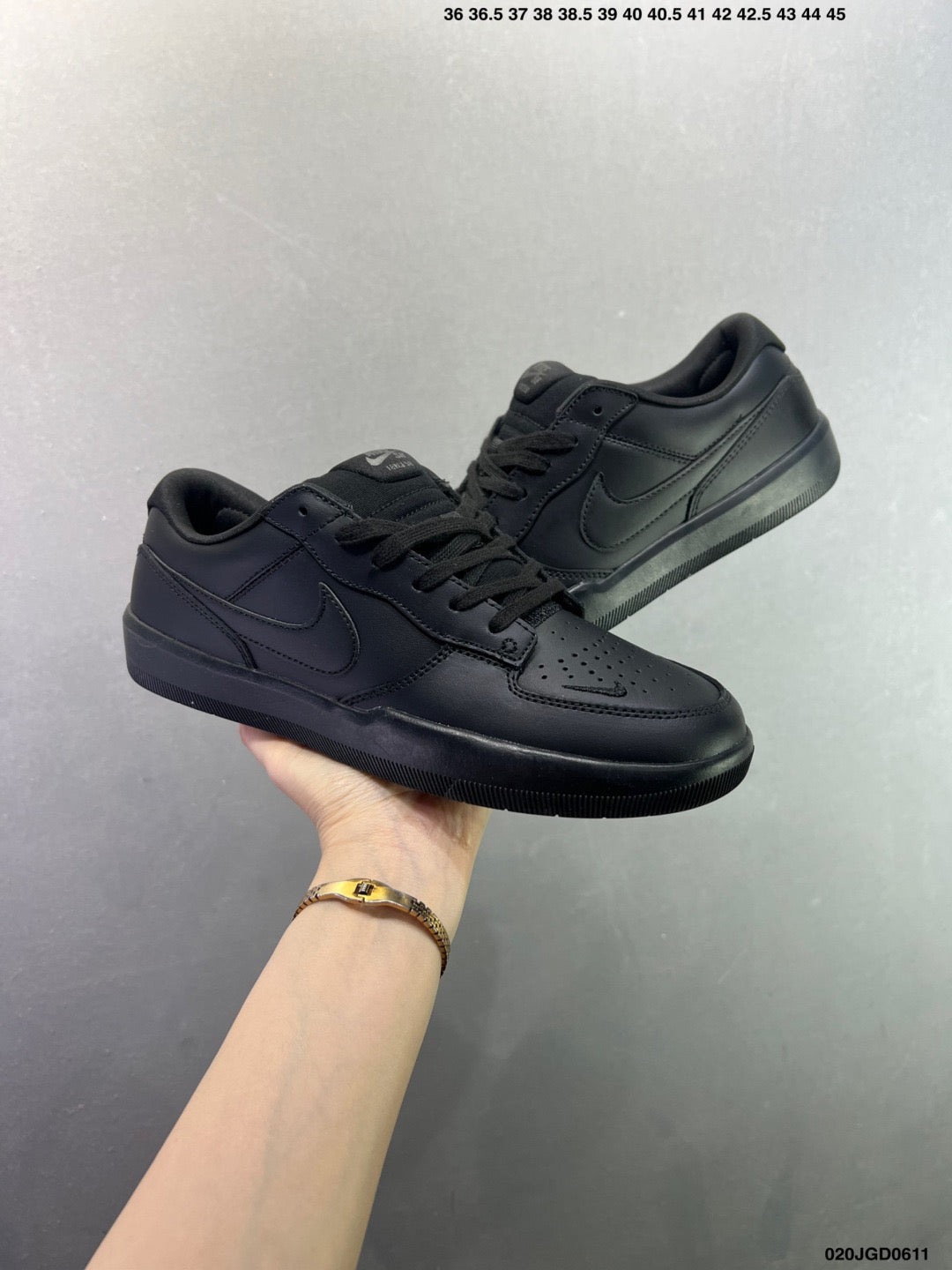 Nike SB Force 58  Premium "Triple Black" DV5477-188