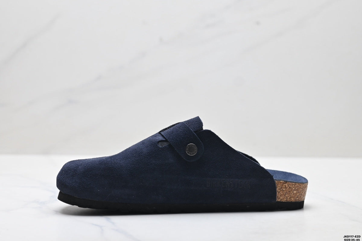 Birkenstock Boston Shearling Navy-Blue 0560773