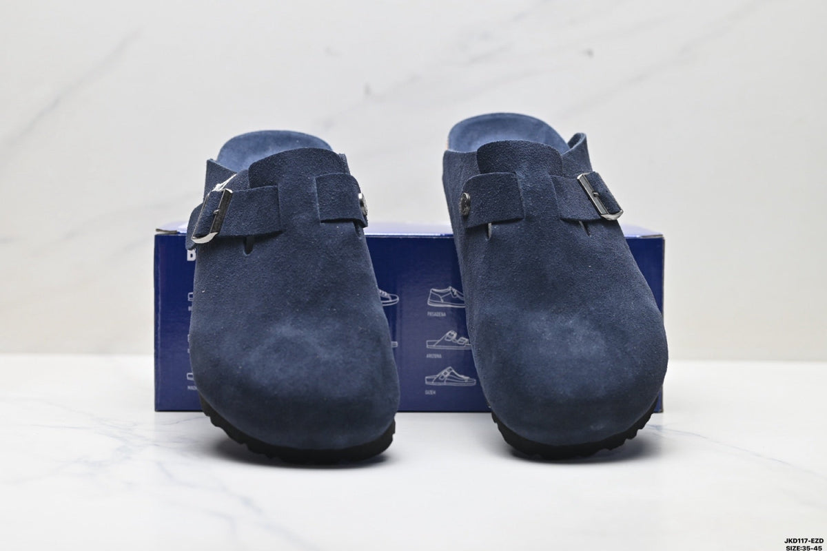 Birkenstock Boston Shearling Navy-Blue 0560773