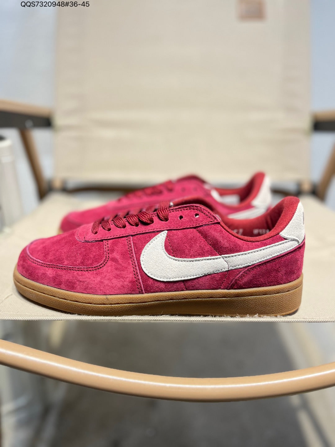 Nike Field General 82 SP”White/Black/Gum” Red  IF0666