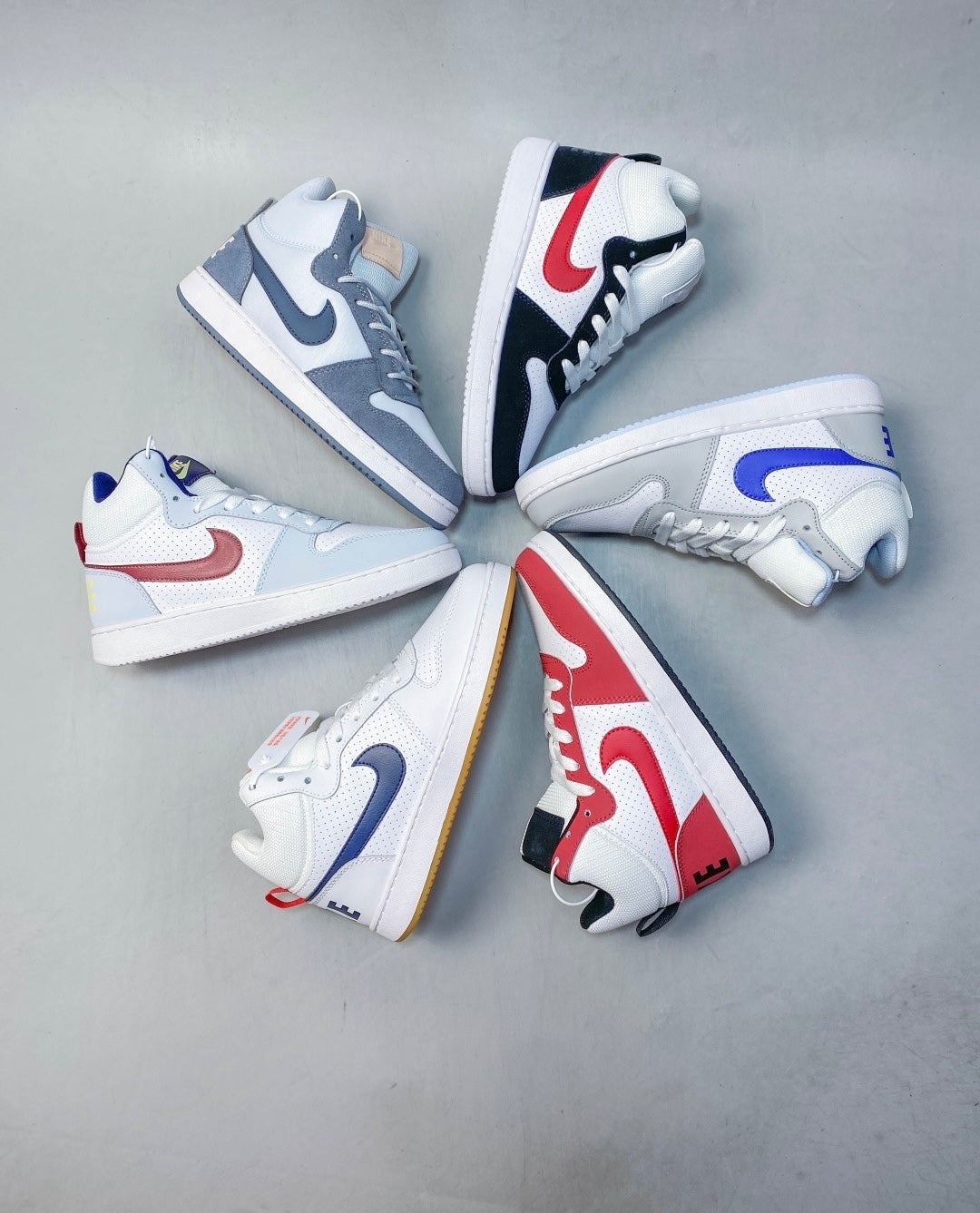 Nike Court Borough Mid Pure Platinum 838938-104