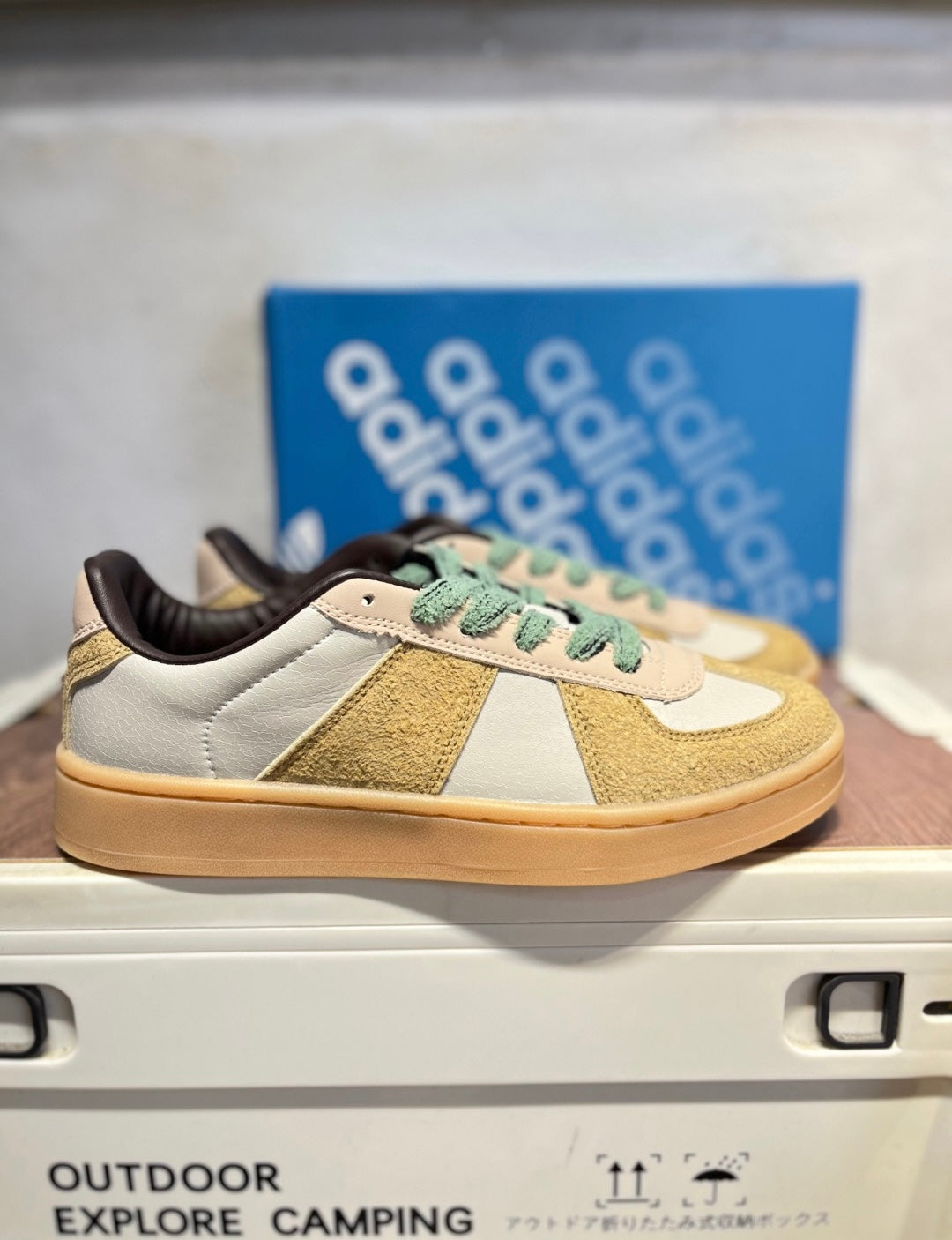 The Whitaker Group x adidas BW 00s "Do Not Duplicate - Cream" KH7859