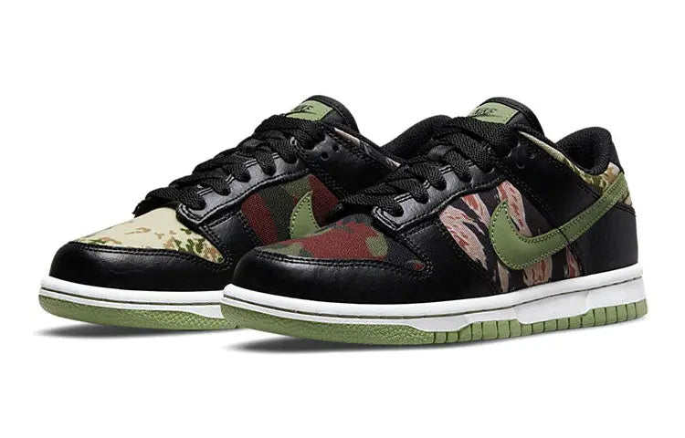 Nike Dunk Low SE GS Crazy Camo DB1909-001 sneakmarks