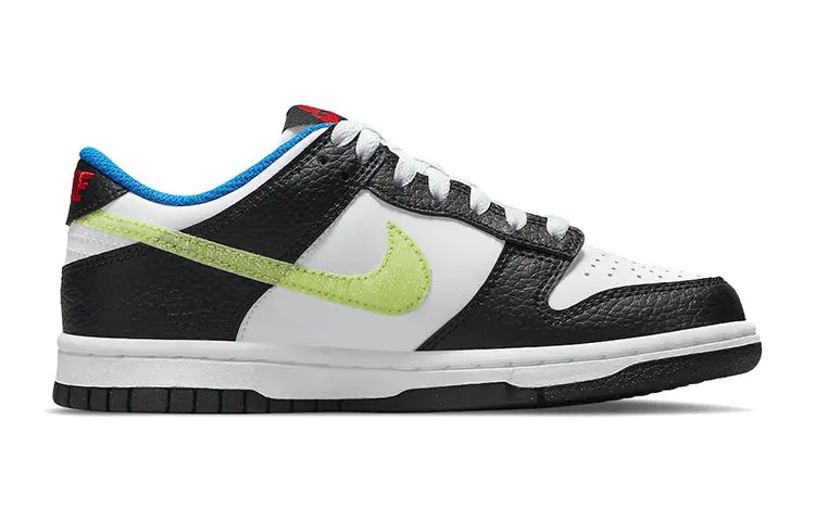 Nike Dunk Low (GS) Signal Blue Lemon Twist DQ0977-100 sneakmarks