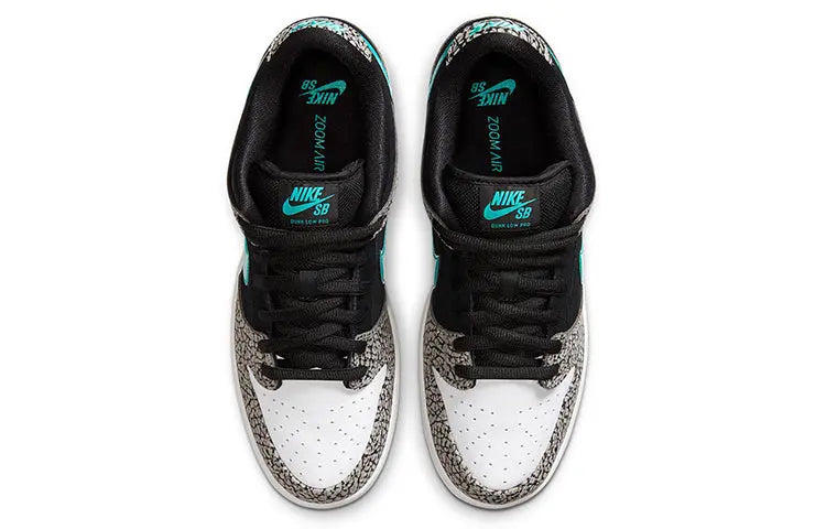 Nike SB Skateboard Dunk Low Atmos Elephant BQ6817-009 sneakmarks