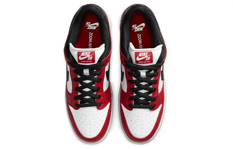 Nike SB Skateboard Dunk Low Pro J-Pack Chicago BQ6817-600 sneakmarks