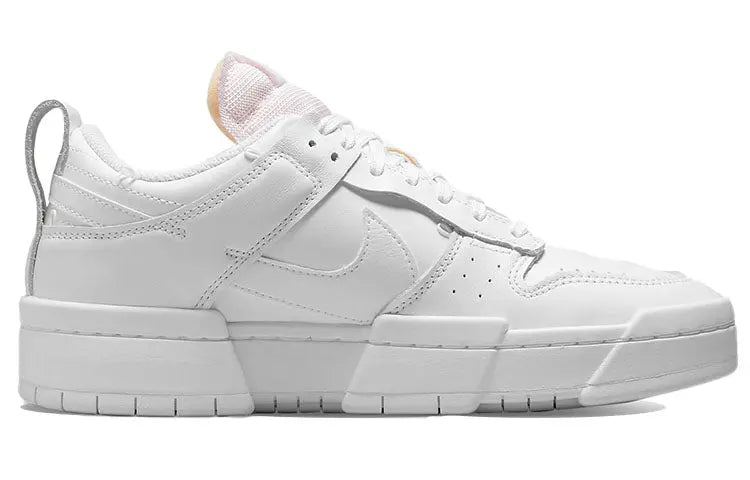 Nike Womens WMNS Dunk Low Disrupt White Metallic Gold DO5219-111 sneakmarks