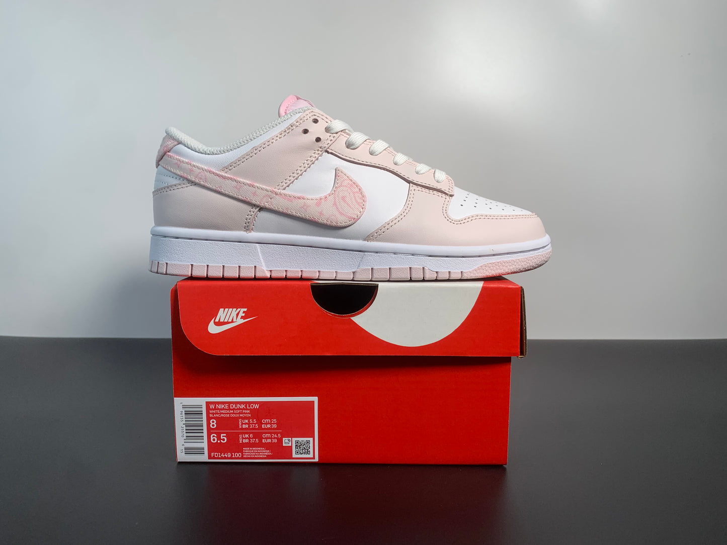 Nike Dunk Low Essential Paisley Pack Pink FD1449-100