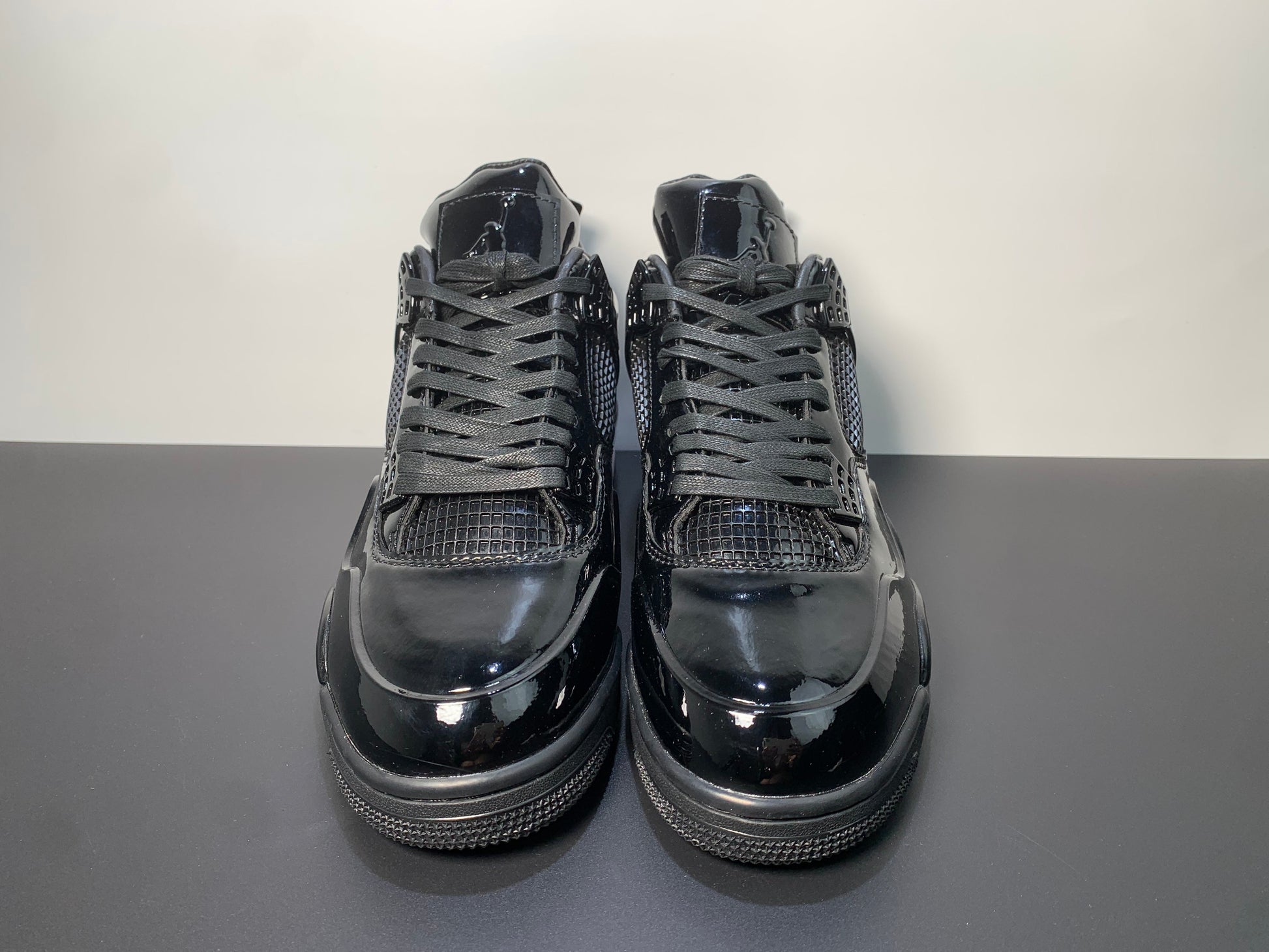 Air Jordan 4  11Lab4 Black Patent