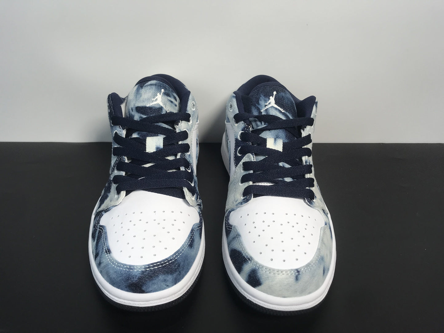 Air Jordan 1 Low Denim Blue Patchwork Star