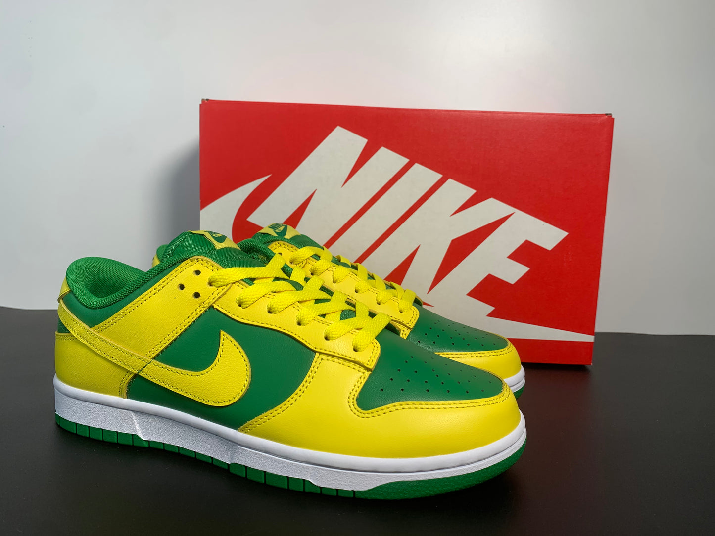 Nike Dunk Low  Reverse Brazil Brasil Green Yellow DV0833-300
