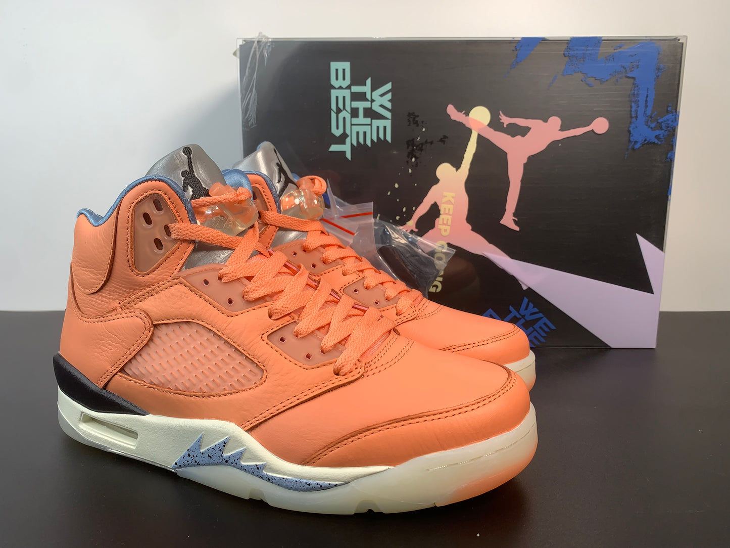 DJ Khaled x Air Jordan 5 Retro SP We The Best Crimson Bliss  DV4982-641