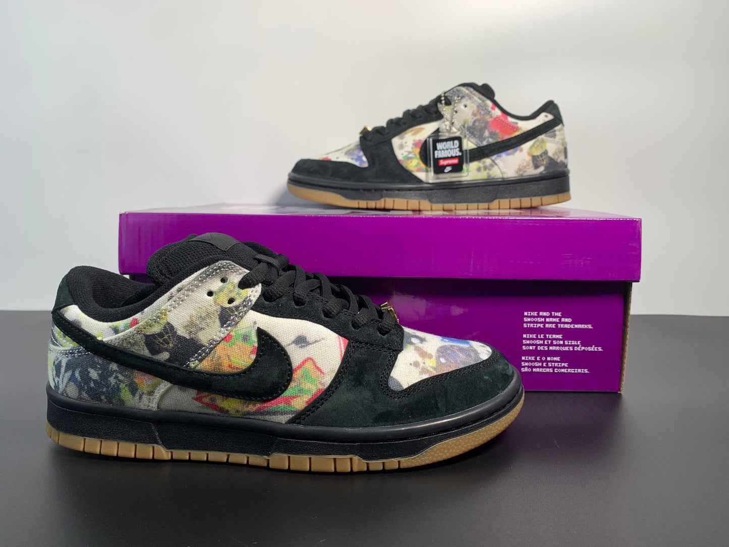 Supreme x Nike SB Dunk Low “Rammellzee” FD8778-001