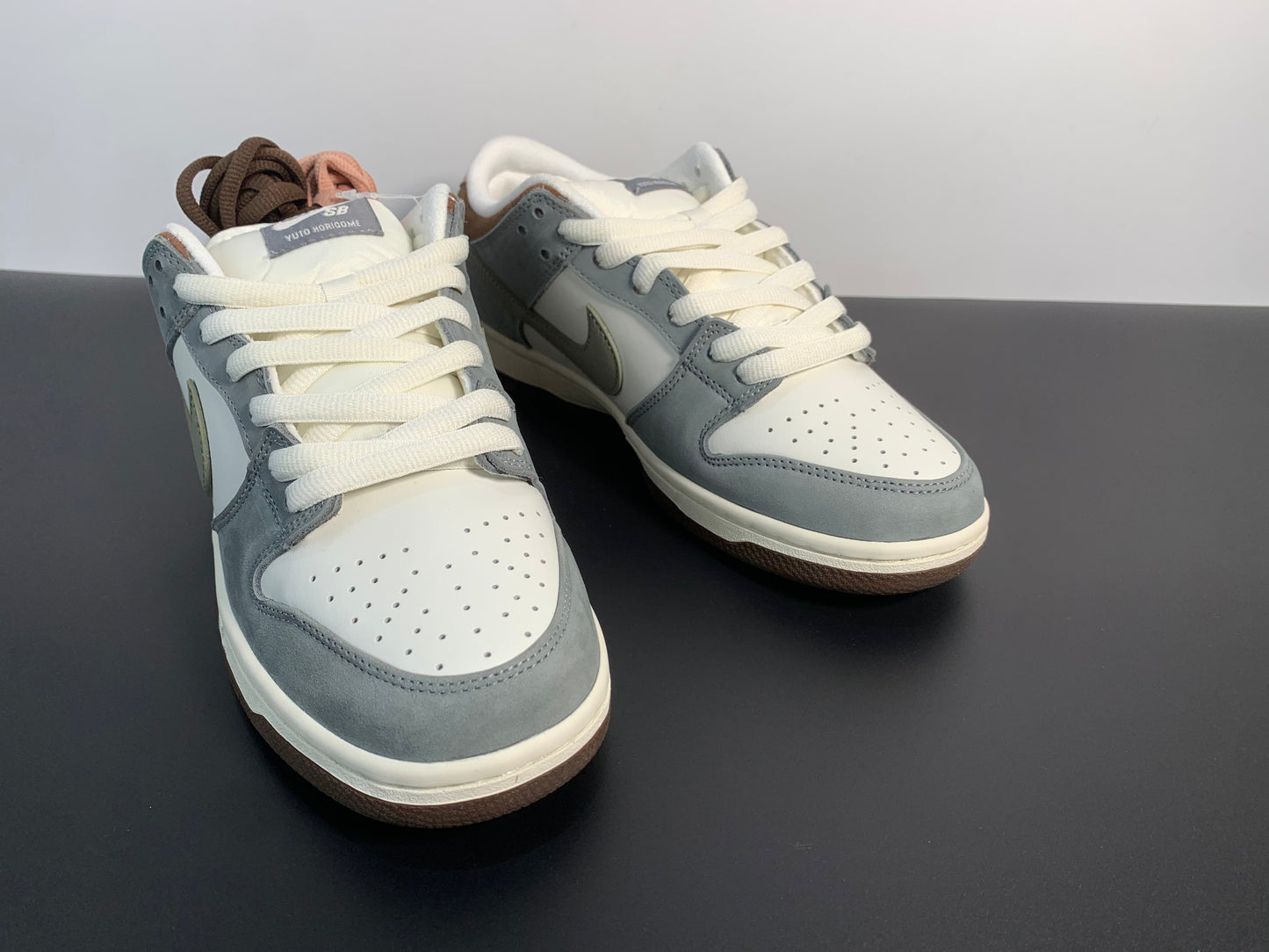 Yuto Horigome × Nike Dunk SB Low Grey White  FQ11480-001