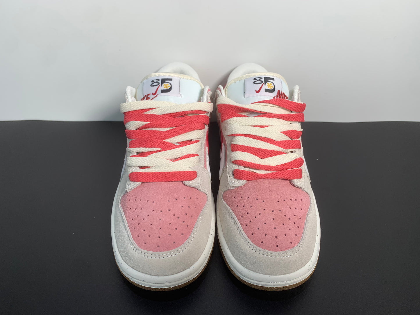 Nike Dunk Low SE '85' Double Swoosh Grey Pink Rabbit DO9457-117