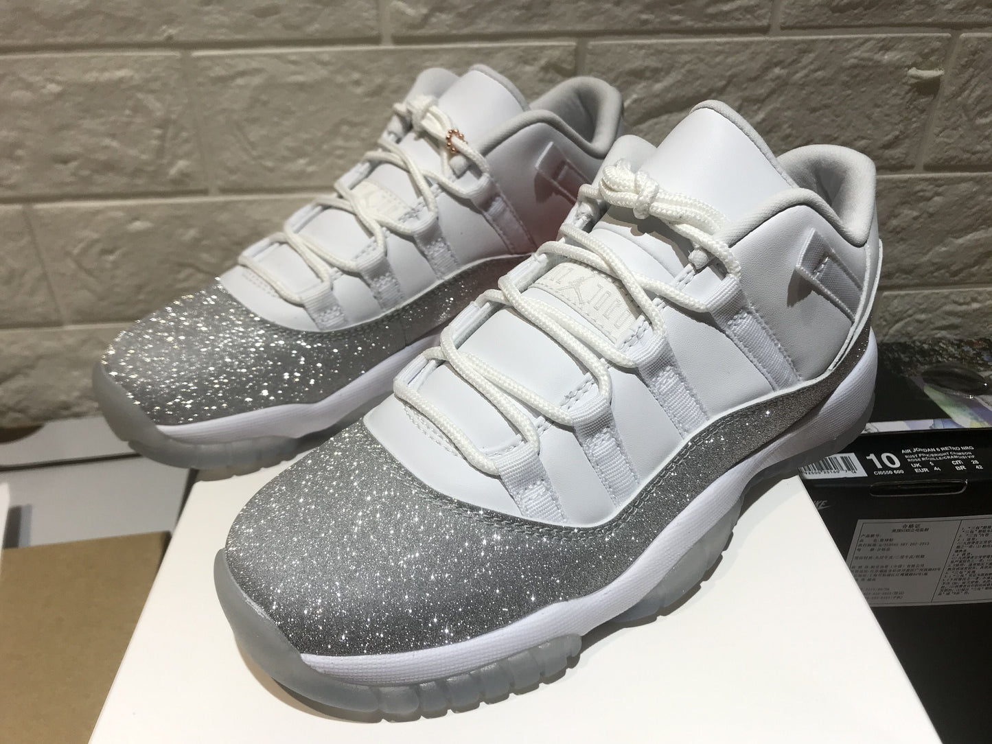 Air Jordan 11 Low＂ Metallic Silver ＂